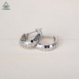  E988 Bông tai khoen vảy cá 