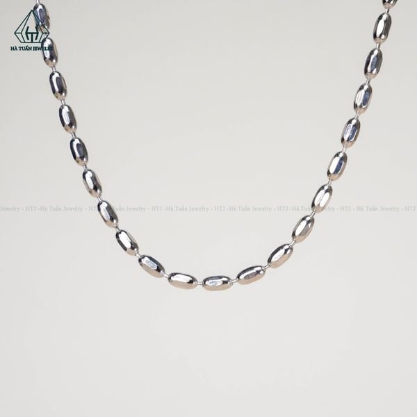  NC184 1.8mm Dây chuyền bi cà na trơn 