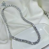  NCX085 7mm Dây chuyền full đá CZ 