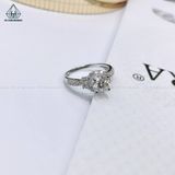  RX376 6.5mm Nhẫn nữ mặt tròn 
