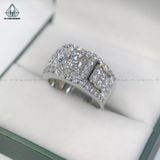  RMX152 8mm Nhẫn nam 4 vành đá 