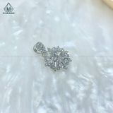  PX143 4mm Mặt dây phối baguette 