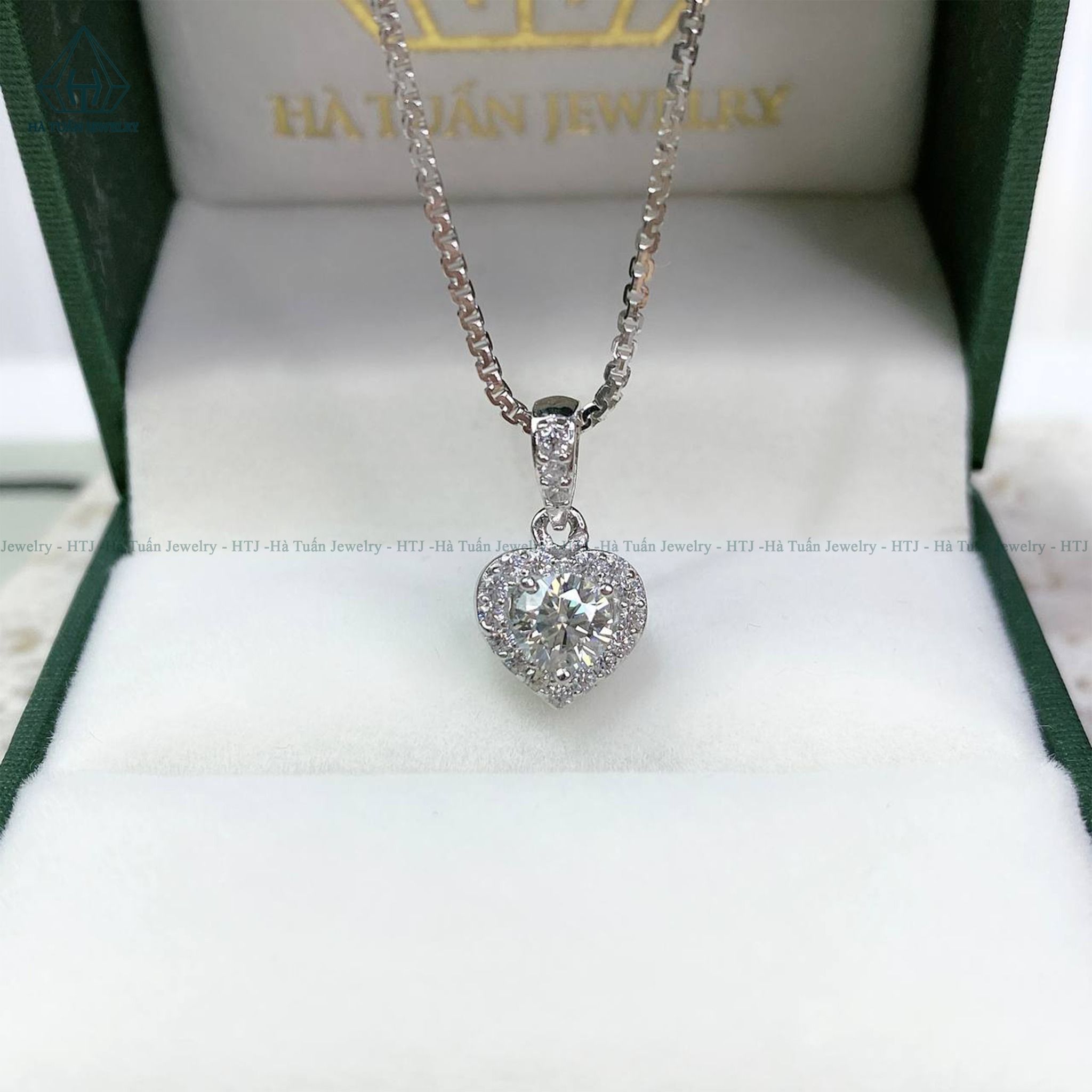  PX079 6.5mm Mặt dây trái tim 