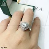  RX077 FULL MOIS viên chủ Heart Modified 7*7 1.2ct 