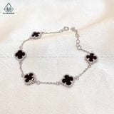  B866 Lắc tay Van đá mã não đen 