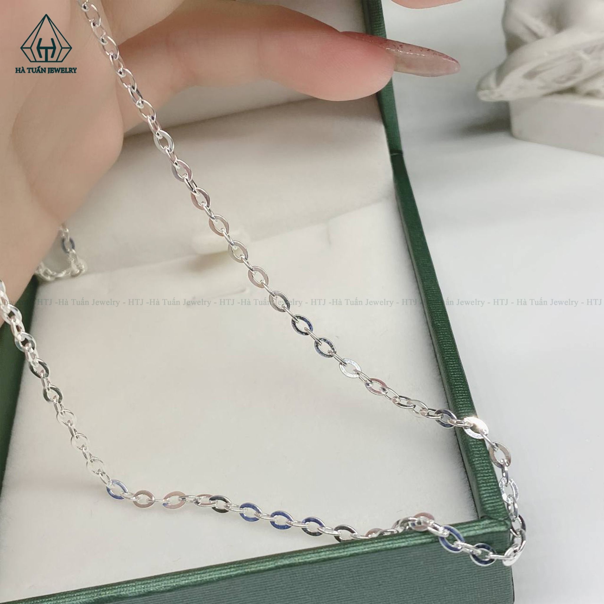  NB003 dây chuyền mắt xích nhỏ 