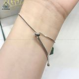  BGX107 lắc tay rút 1 hàng đá 3mm 