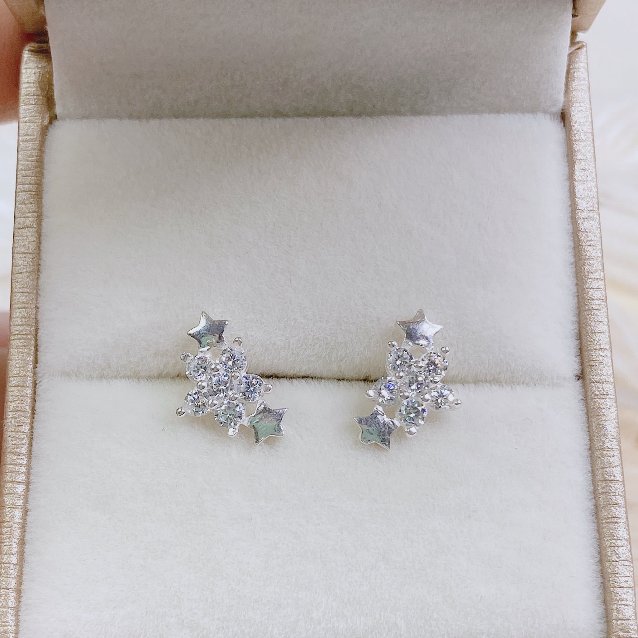  E889 Bông tai hoa sao 