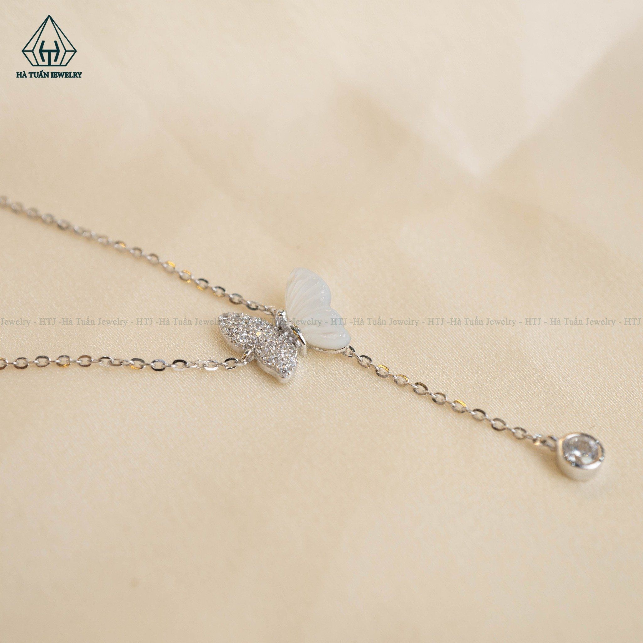  N534 Dây mặt liền bướm treo bi 