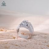  RMX075 7mm Nhẫn nam viền baguette 