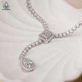  NX081 Dây mặt liền FULL đá cz 