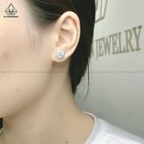  EX244 6.3mm Bông tai halo 