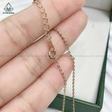  N505 Dây chuyền L.V xi vàng hồng 