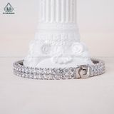  B825 Vòng tay FULL 2 hàng tấm CZ 