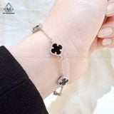  B866 Lắc tay Van đá mã não đen 