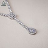  NX081 Dây mặt liền FULL đá cz 