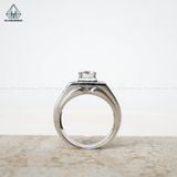  RMX147 FULL MOIS 6.3mm Nhẫn nam viền vuông 