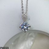  PX023 9mm  Mặt dây đá 