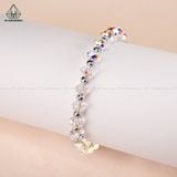  B799 Lắc tay pha lê 6mm 