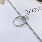  RX376 6.5mm Nhẫn nữ mặt tròn 