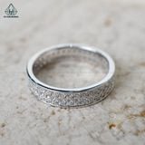  RX200 FULL MOIS 1.5mm Nhẫn 2 hàng đá 