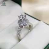  RX417 6mm Nhẫn nữ viền tròn 