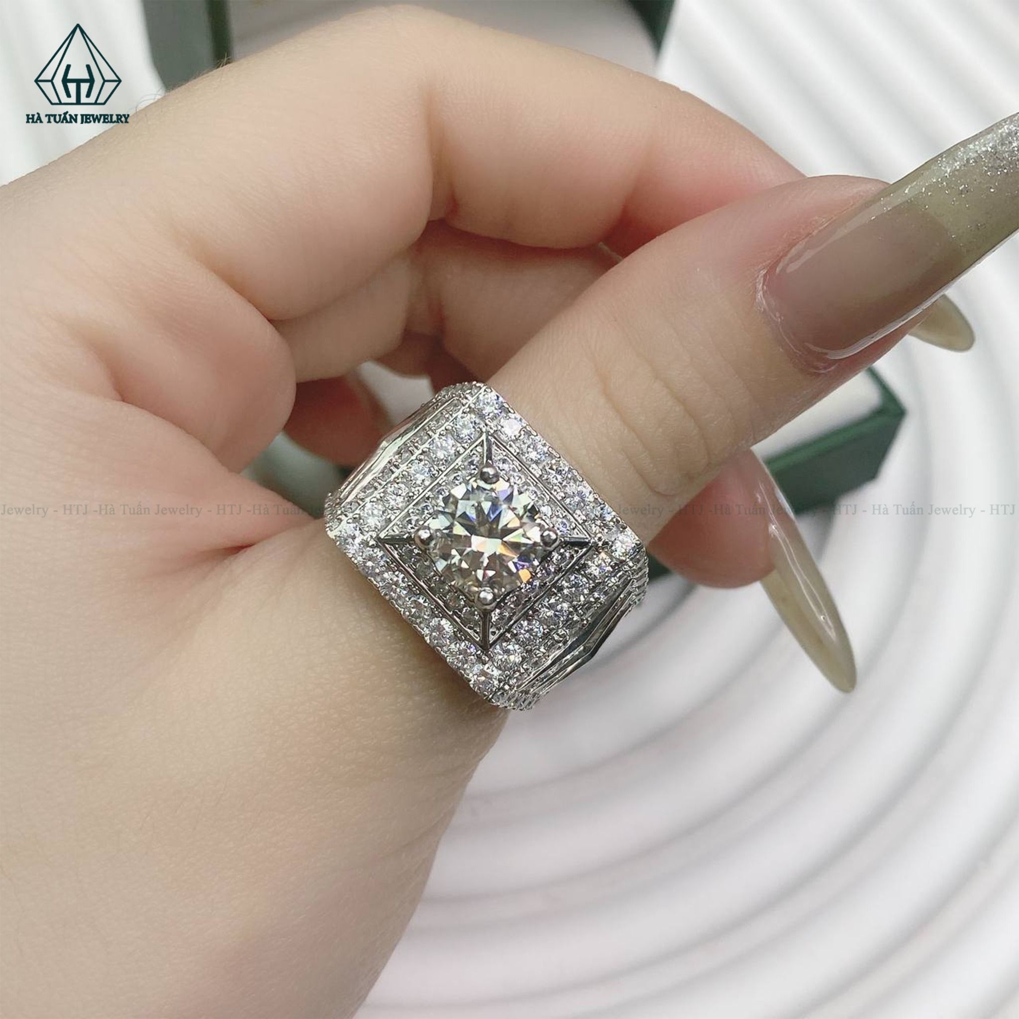  RMX156 8mm Nhẫn nam vertu 