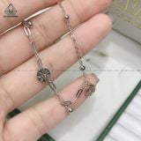  A349 Lắc chân charm tròn 