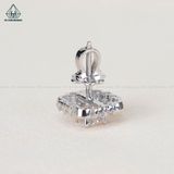  EX365 4.5mm Bông tai vuông 