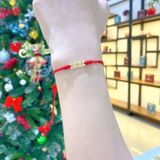  PKG033 dây đỏ kim tiền vàng 10k 