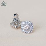  EX365 4.5mm Bông tai vuông 