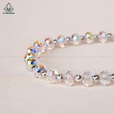  B799 Lắc tay pha lê 6mm 