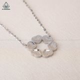  N558 Dây liền viền 6 trái tim móc vảy cá 