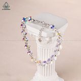  B799 Lắc tay pha lê 8mm 