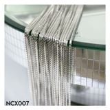  NCX007 1.2mm Dây chuyền hộp nhỏ 