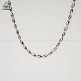  NC185 2.2mm Dây chuyền cà na xen kẽ 