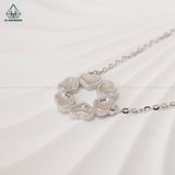  N558 Dây liền viền 6 trái tim móc vảy cá 