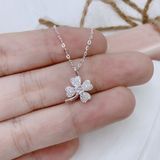  Dây chuyền clover đá N446 