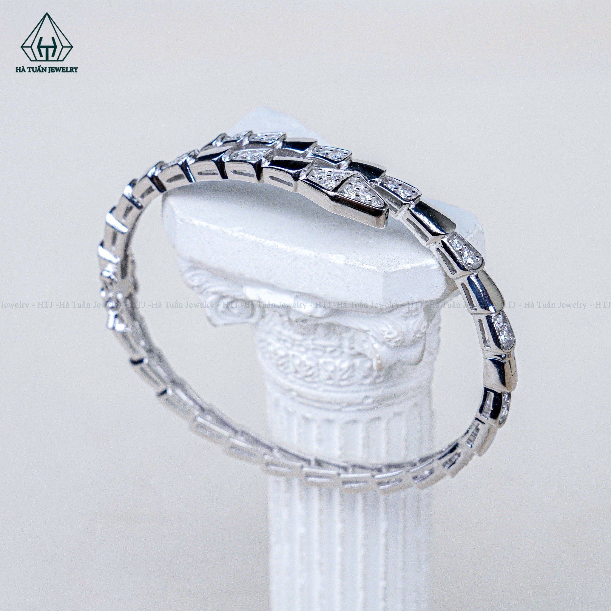  B022 Lắc tay rắn vảy đá 