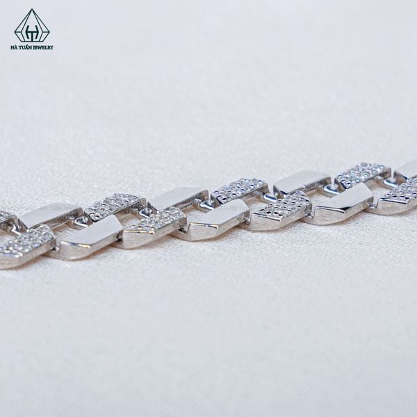  B012 8mm Lắc tay Cuban 