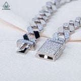  B012 8mm Lắc tay Cuban 