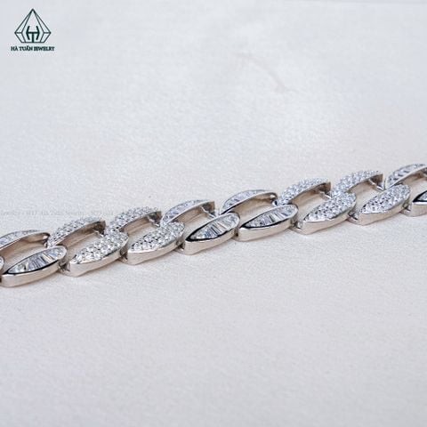 B013 12.5mm Lắc tay Cuban