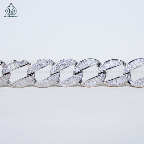 B013 12.5mm Lắc tay Cuban