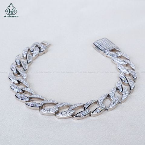 B013 12.5mm Lắc tay Cuban
