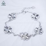  B014 Lắc tay cỏ 4 lá móc máy 