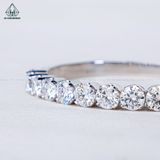  BGX186 Vòng cứng nửa hàng đá 6mm 