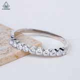  BGX186 Vòng cứng nửa hàng đá 6mm 