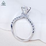  RX547 6.3mm Nhẫn nữ 4 chấu 