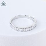 RX558 Nhẫn nữ FULL MOIS baguette 1.5x2.5mm 