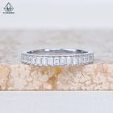  RX558 Nhẫn nữ FULL MOIS baguette 1.5x2.5mm 